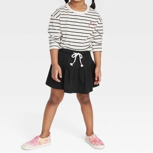 Cat & Jack | Black Skater Skirt Built in Shorts